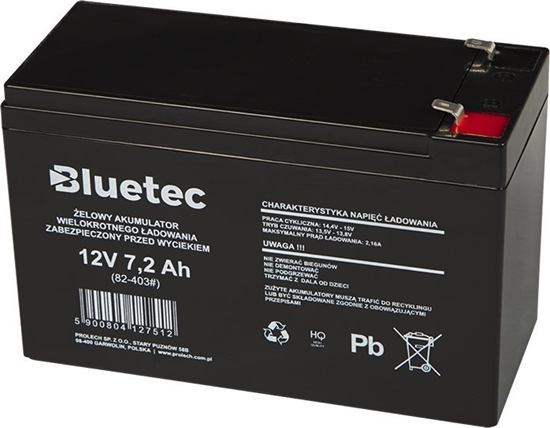 Picture of Blow 82-403# Akumulator elowy 12v 7.2ah bluetec