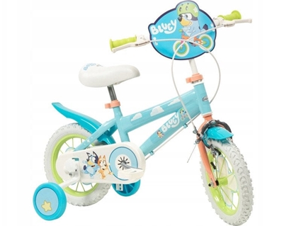 Picture of Bluey Rower dziecicy Bluey 12" Niebieski Kolor Zielony