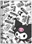 Attēls no BlueSkyStudios Sanrio Notizbuch Kuromi A5