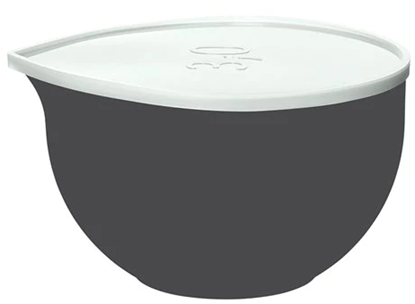 Picture of Bļodiņa ar vāku 3L pelēka