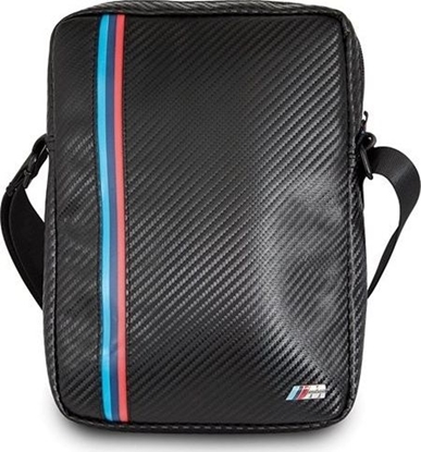 Picture of BMW Torba BMW BMTB8MCPBK Tablet 8" czarny/black Carbon / Tricolor Stripe