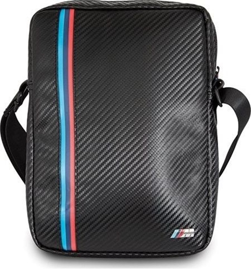 Picture of BMW Torba BMW BMTB8MCPBK Tablet 8" czarny/black Carbon / Tricolor Stripe