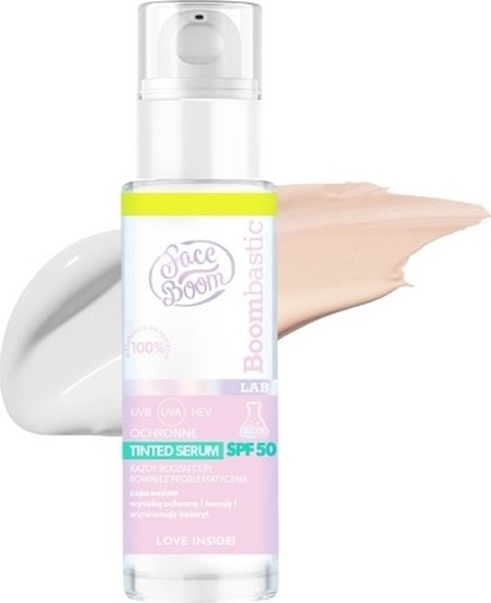 Picture of Body Boom FaceBoom Boombastic lab Tinted ochronne serum SPF 50 30ml