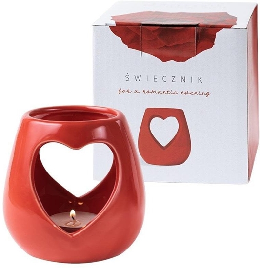 Picture of Boltze wiecznik ceramiczny w ksztacie serca