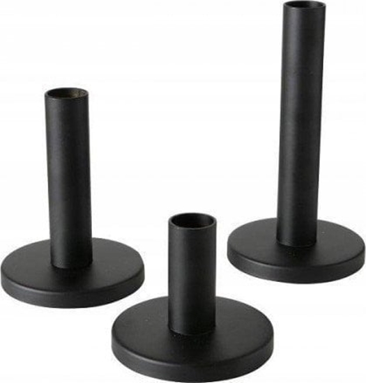Picture of Boltze wiecznik na wiece czarny 3 szt