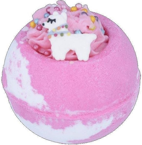 Picture of Bomb Cosmetics BOMB COSMETICS_No Prob-Lllama Bath Blaster musujca kula do kpieli 160g