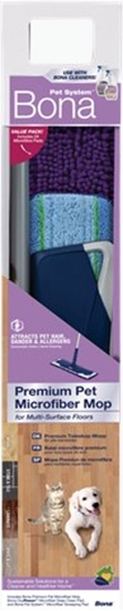 Изображение Bona CA102085 mop Suchy i Mokry Mikrofibra Niebieski
