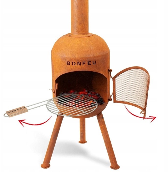 Picture of BONFEU KOMINEK OGRODOWY BONSOLO RDZAWY