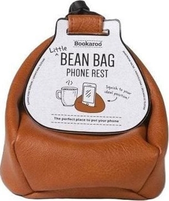 Picture of Bookaroo Bean Bag Pufa pod smartfon - brzowa