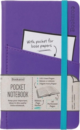 Picture of Bookaroo Notatnik Journal Pocket A6 - Fioletowy