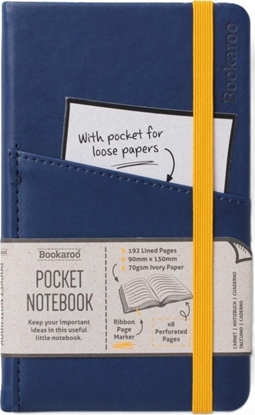 Picture of Bookaroo Notatnik Journal Pocket A6 - Granatowy