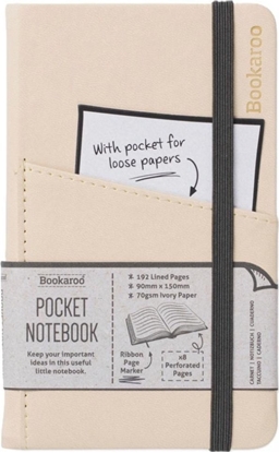 Picture of Bookaroo Notatnik Journal Pocket A6 - Kremowy