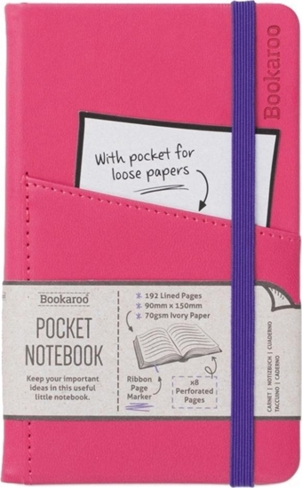 Picture of Bookaroo Notatnik Journal Pocket A6 - Róowy