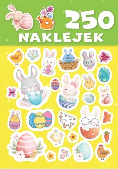 Picture of Bookolika 250 naklejek. Wielkanoc z pomysem
