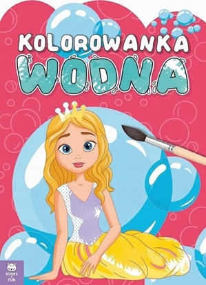 Attēls no Books And Fun Ksieczka Kolorowanka wodna królewny