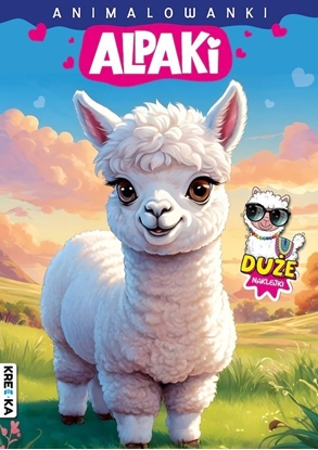 Attēls no Books And Fun Ksika Animalowanki Alpaki Books and fun
