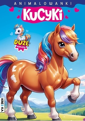 Attēls no Books And Fun Ksika Animalowanki Kucyki Books and fun
