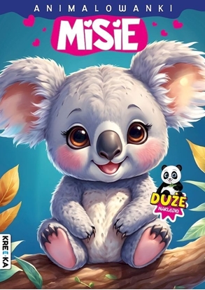 Attēls no Books And Fun Ksika Animalowanki Misie Books and fun