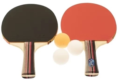 Attēls no Bordtennis bat Basic 2 bat & 3 bolde NORDIC Games (809-030)