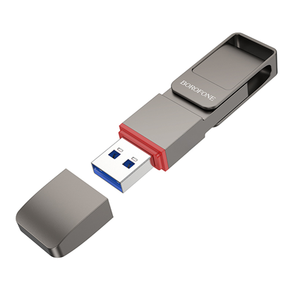 Attēls no Borofone Pendrive BUD8 Spirit USB 3.2 + Type C 128