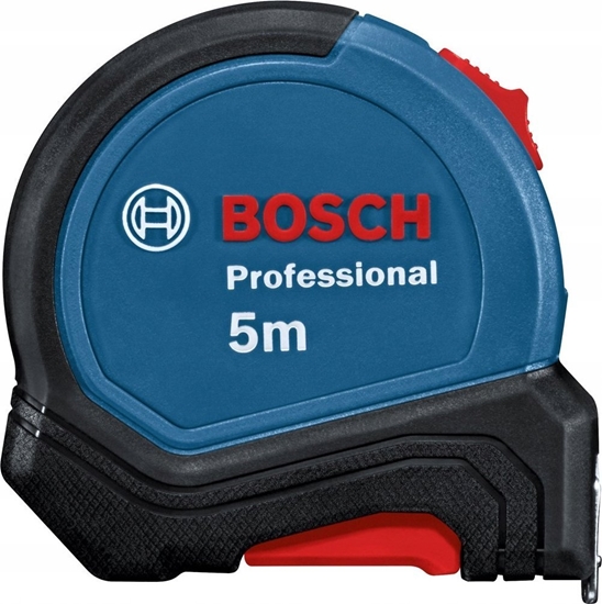Изображение Bosch Professional 5m tape measure (one-hand operation, belt clip, magnetic hook, 2 stop buttons, 27