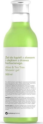 Picture of Botanica BOTANICAPHARMA_Tea Tree Aloe Shower Gel el do kpieli Aloes i Olejek z Drzewa Herbacianego 500ml