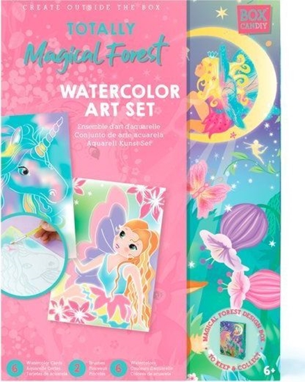 Picture of Box Candiy Box Candiy, zestaw artystyczny Akwarele jednoroec i wróka