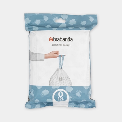 Picture of BRABANTIA atkritumu tvertņu maisiņi  30 l  (O) (40 gab) 124846