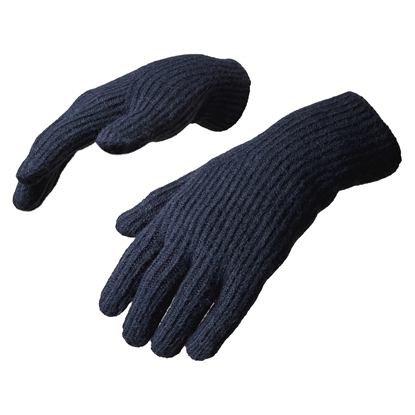 Attēls no Braided telephone gloves with cut-outs for fingers