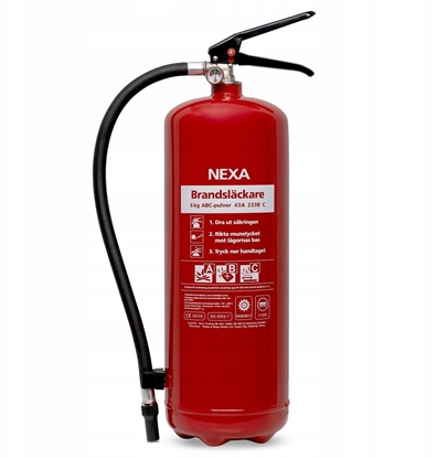 Attēls no Brandsläckare Röd 6kg 43A