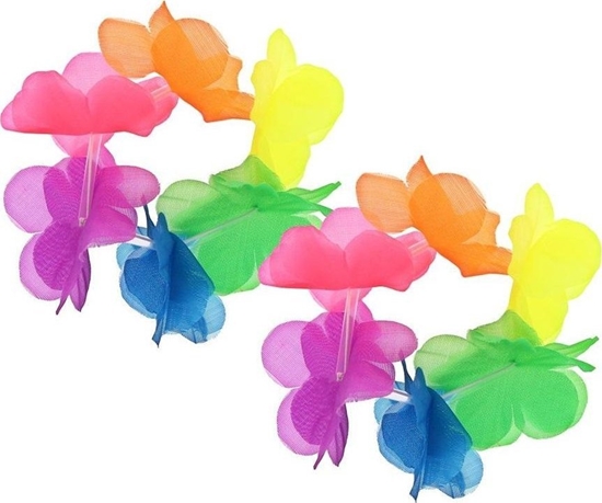 Picture of Bransoletki hawajskie kolorowe 2szt