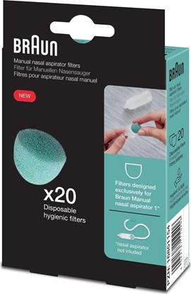 Attēls no Braun BRAUN BNF020EU Filtry jednorazowe do rcznego aspiratora BRAUN /20 szt./