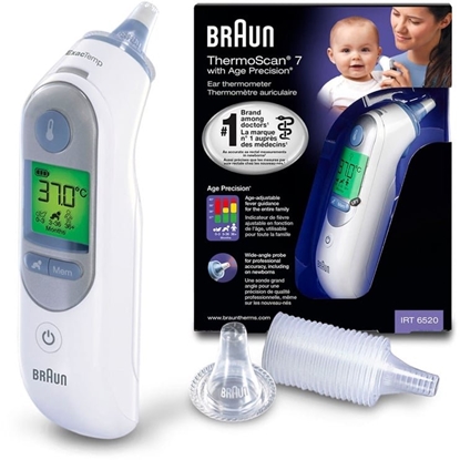 Attēls no Braun IRT 6520 Touchless digital thermometer / BOX DAMAGED