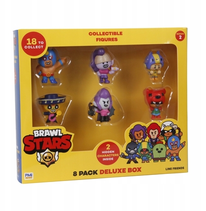 Изображение BRAWL STARS S2 FIGURES -8 PACK DELUXE BOX VER.B