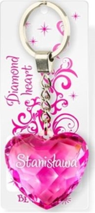 Picture of Breloczek Be Happy BE HAPPY BRELOK BRELOCZEK DIAMENTOWE SERDUSZKO STANISAWA