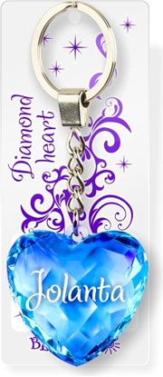 Picture of Breloczek Be Happy Brelok Serce Diamentowe - Jolanta (BEHA0062)