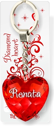 Picture of Breloczek Be Happy Brelok Serce Diamentowe - Renata (BEHA0084)