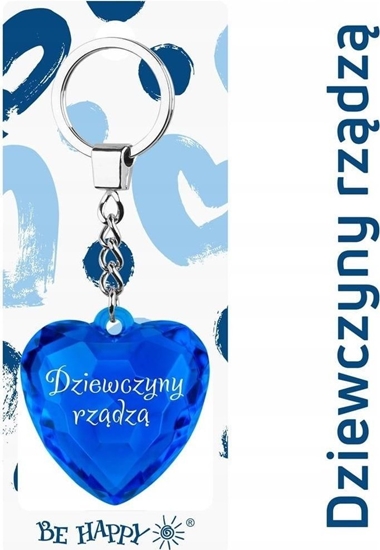 Picture of Breloczek Be Happy Brelok serce Dziewczyny rzdz