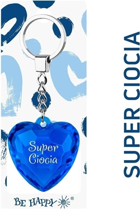 Picture of Breloczek Be Happy Brelok serce super ciocia