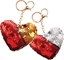 Изображение Breloczek serduszko cekiny dwustronne MIX