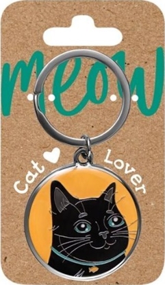 Picture of Brelok dla kociarzy - czarny kot