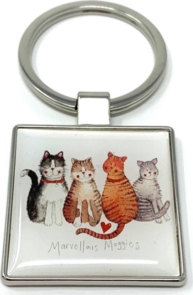 Изображение Brelok do kluczy K25 4 koty