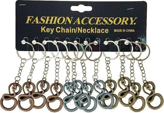 Picture of Brelok metalowy kobra (12szt)