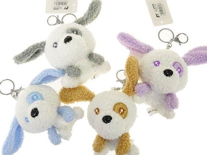 Picture of Brelok pluszowy piesek MIX