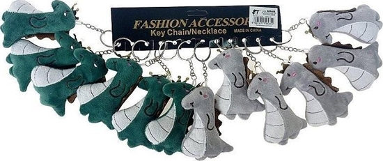 Picture of Brelok pluszowy smok 9,5cm (12szt)