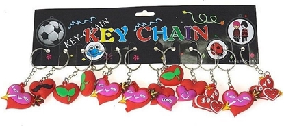 Picture of Brelok serce MIX (12szt)