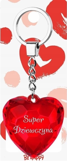 Picture of Brelok serce Super Dziewczyna