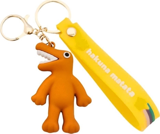 Изображение Brelok stworek Hakuna matata pomaraczowy