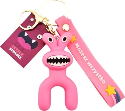 Изображение Brelok stworek Moesz wszystko róowy