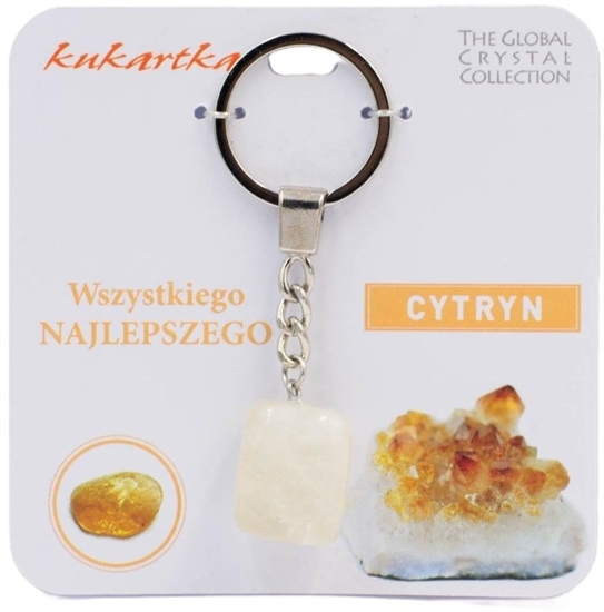 Изображение Brelok Wszystkiego najlepszego cytryn